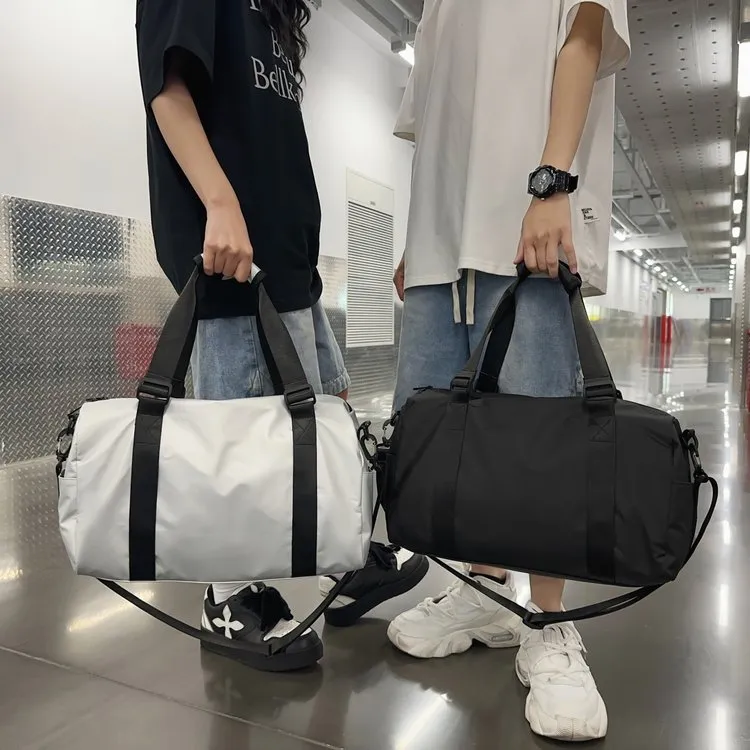 NX DOUGHNUT Oxford Sports & Fitness Bag One Shoulder Crossbody Luggage Bag Unisex Multicolor-3