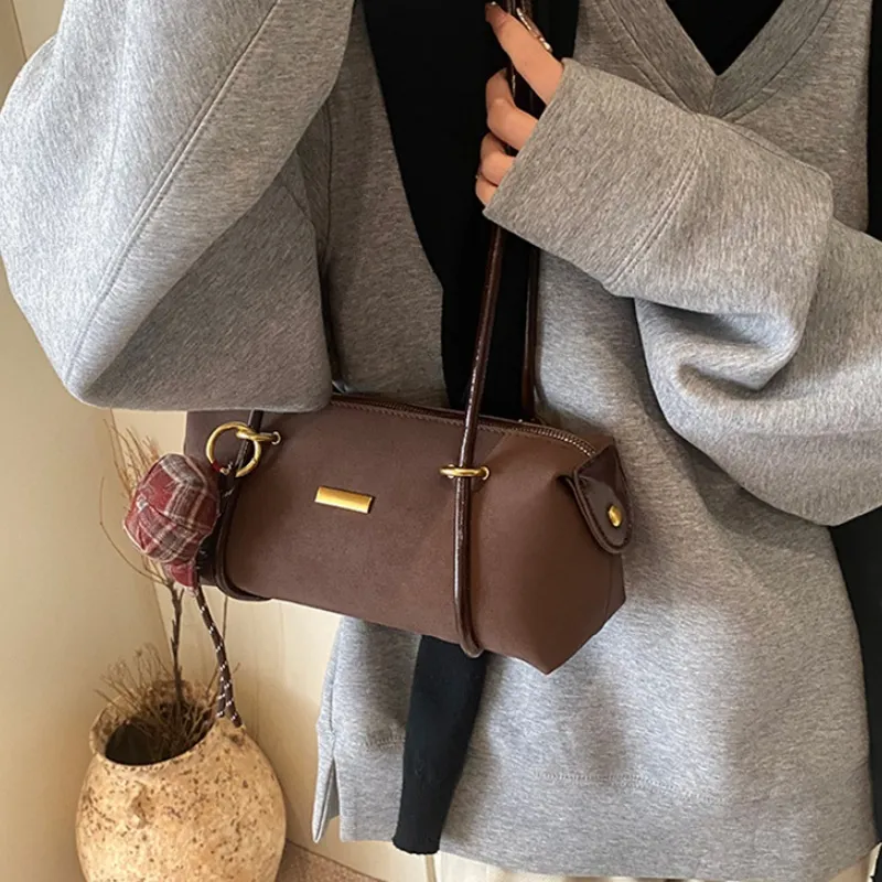 NX DOUGHNUT PU Advanced Textured Fashion Small Square Bag Handbag Regular Women's Multicolor-3