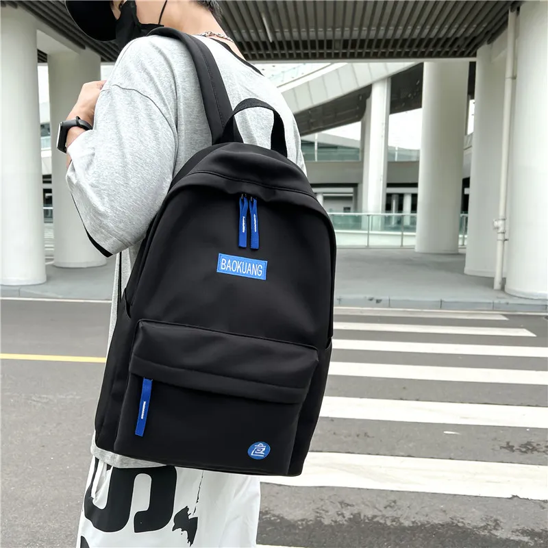 NX DOUGHNUT Oxford Backpack Unisex Ivory/Black/Light Purple/Green/Light Blue-6