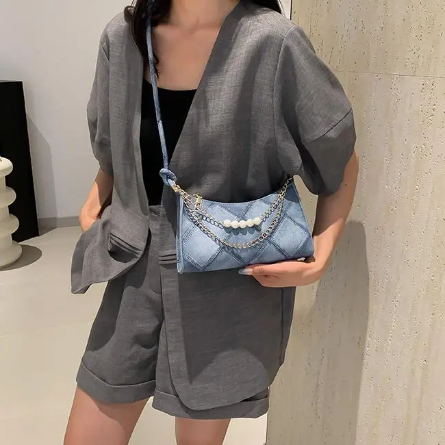 NX DOUGHNUT PU Shoulder Bag, Handbag, Shoulder Bag, Crossbody Bag Regular Women's Black/Gray/Blue-37