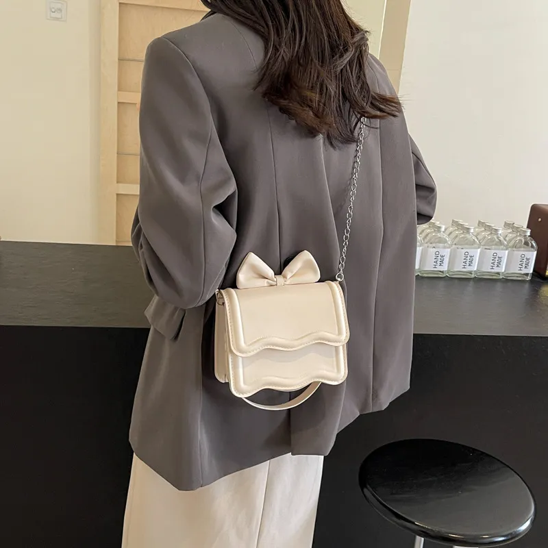 NX DOUGHNUT PU Portable Crossbody Bag Shoulder Bag Regular Women's White-2
