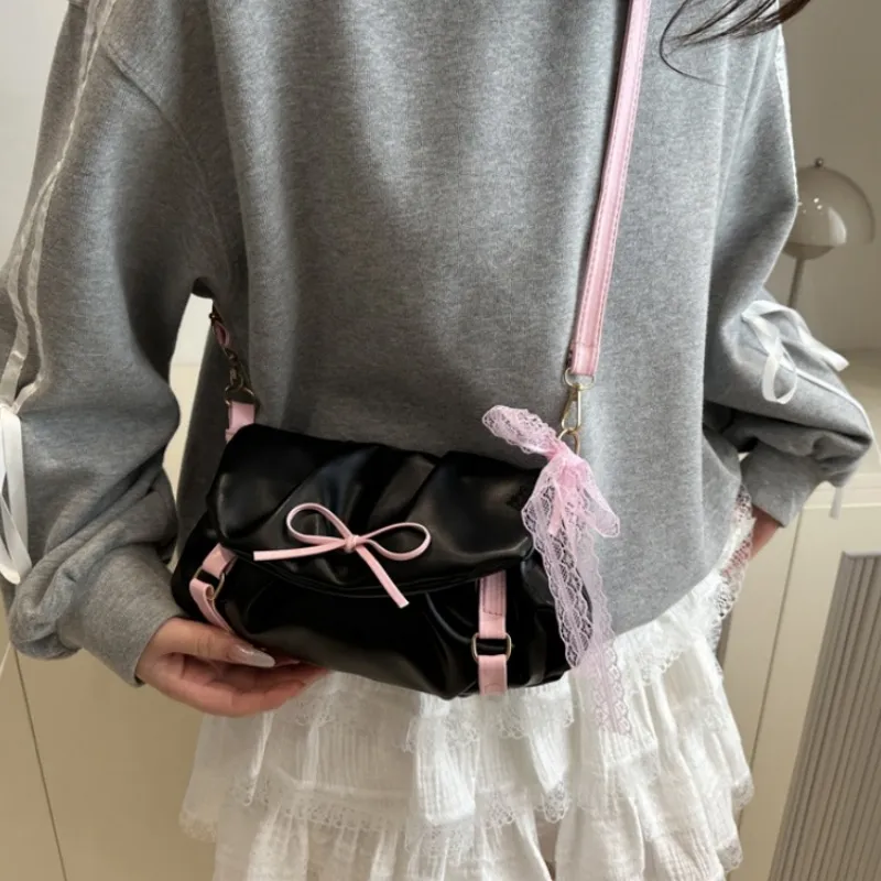 NX DOUGHNUT PU Crossbody Bag Women's Multicolor-4