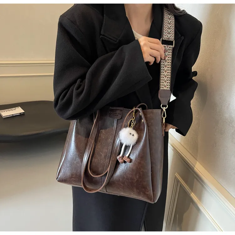 NX DOUGHNUT PU Shoulder Bag Regular Women's Multicolor-2