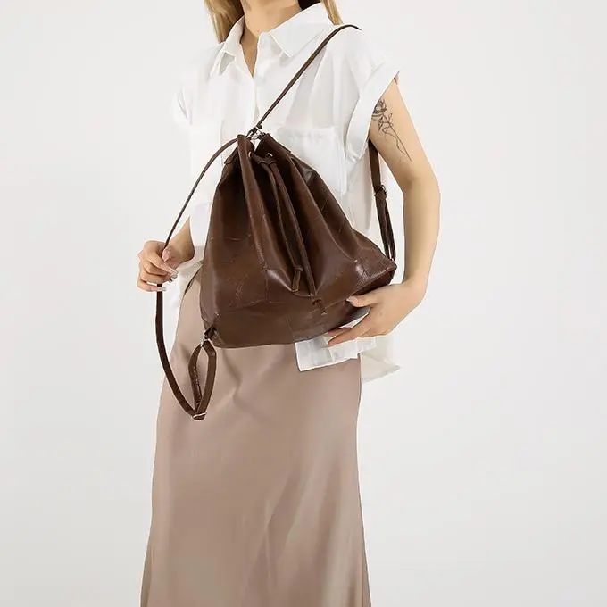 NX DOUGHNUT PU Backpack Women's White-39