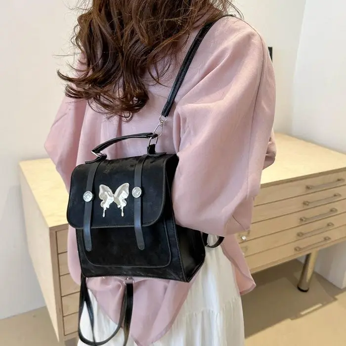 NX DOUGHNUT PU Backpack Women's White-18