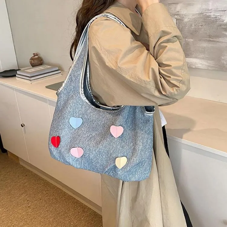 NX DOUGHNUT PU Handbag, Shoulder Bag Regular Women's Blue/White/Pink/Dark Brown-9