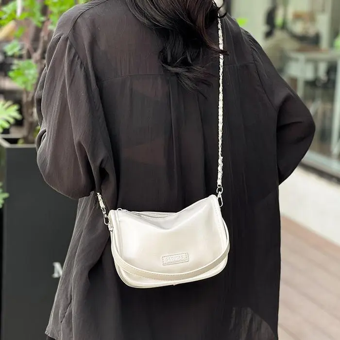 NX DOUGHNUT PU Handbag Regular Women's White-4