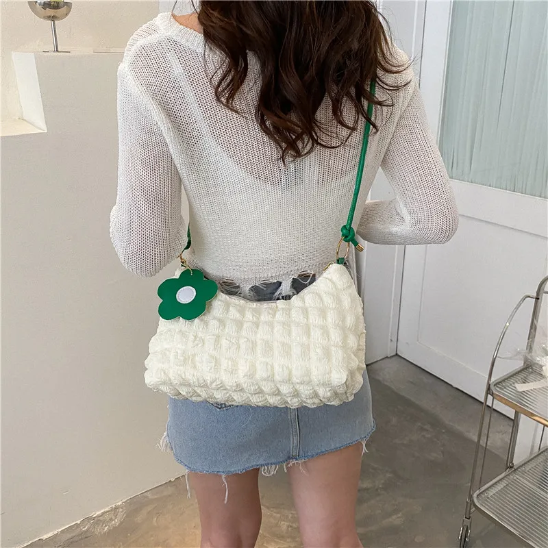 NX DOUGHNUT PU Crossbody Bag, Shoulder Bag Women's White-66