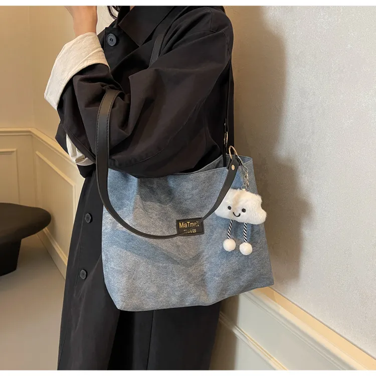 NX DOUGHNUT PU Tote Bag Shopping Bag Shoulder Bags Regular Unisex Multicolor-10