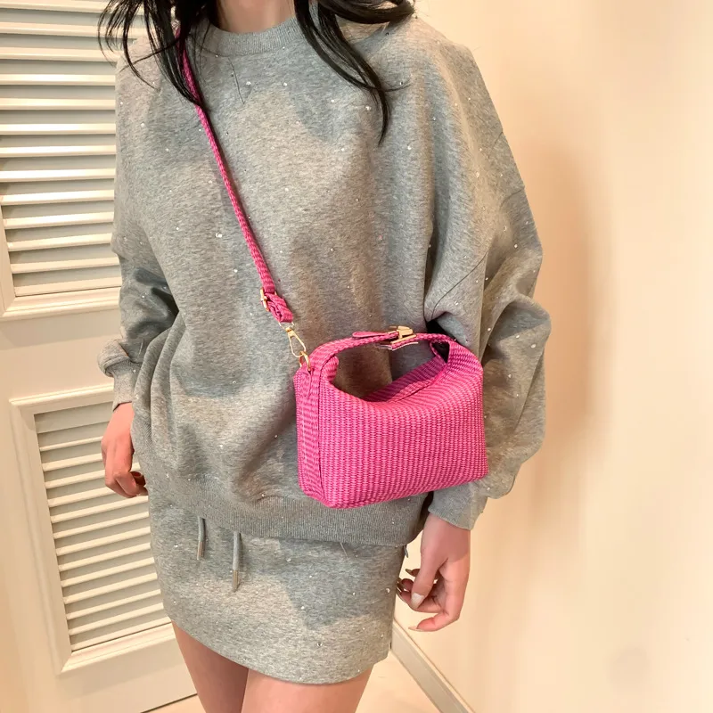 NX DOUGHNUT Small Square Bag, Shoulder Bag, Crossbody Bag, Handbag PU Regular Men's Multicolor-17