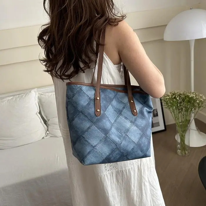 NX DOUGHNUT PU Shoulder Bag Women's White-15