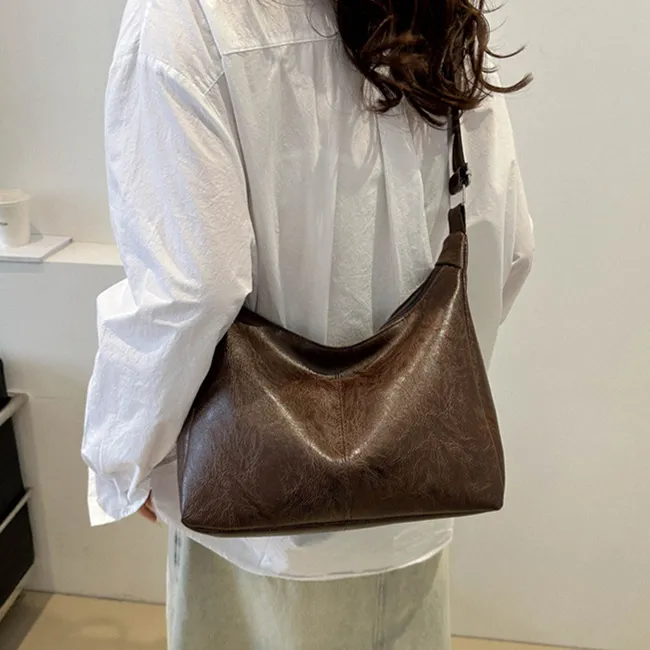 NX DOUGHNUT PU Tote Bag Shopping Bag Dumpling Bag Shoulder Bag Regular Unisex Multicolor-8