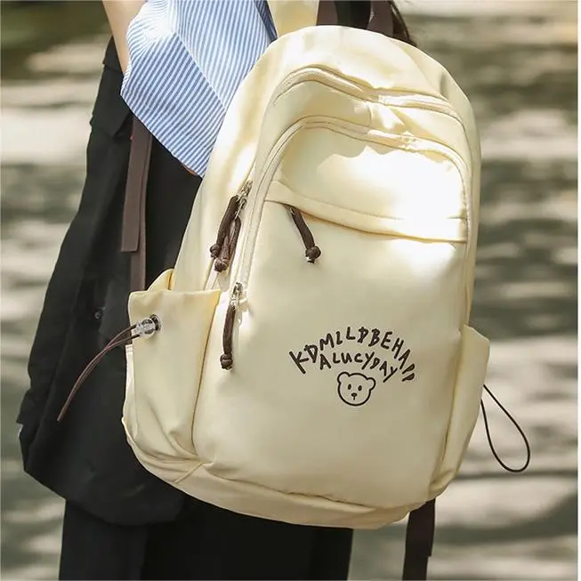 NX DOUGHNUT Nylon Backpack Unisex Multicolor-2