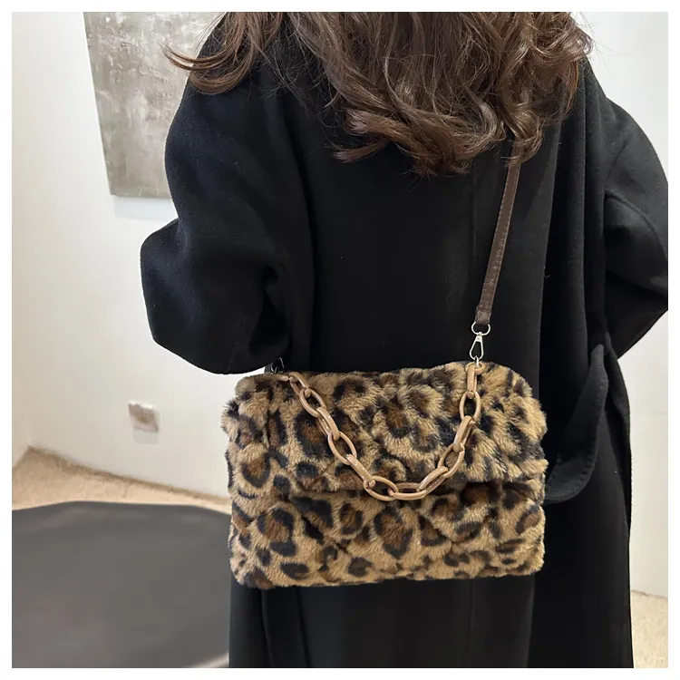 NX DOUGHNUT Plush Portable Small Square Bag Crossbody Bag Shoulder Bag Regular Unisex Multicolor-11
