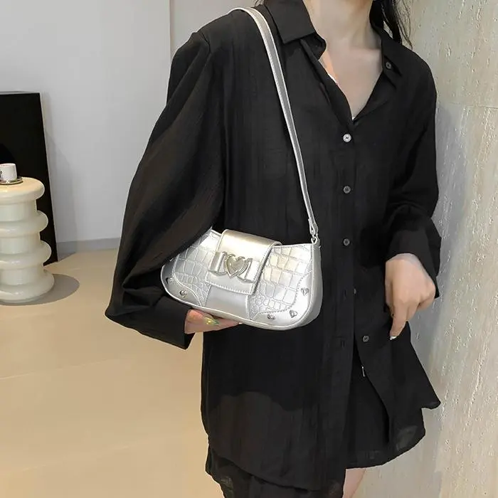 NX DOUGHNUT PU Shoulder Bag Women's White-7