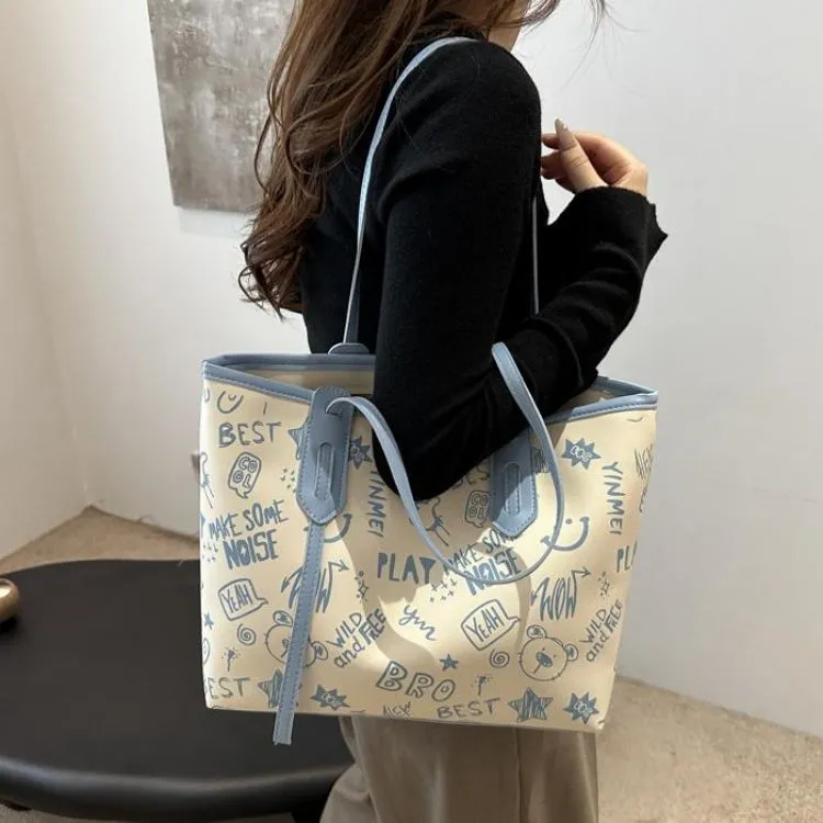 NX DOUGHNUT PU Tote Bag Shoulder Bag Regular Women's Multicolor-39