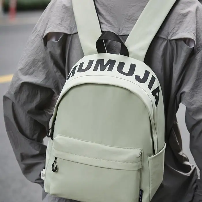 NX DOUGHNUT Nylon Backpack Unisex Ecru/Black/Purple/Dark Brown/Green-7