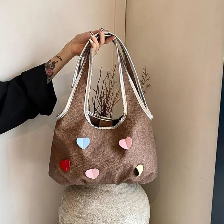 NX DOUGHNUT PU Handbag, Shoulder Bag Regular Women's Blue/White/Pink/Dark Brown-16