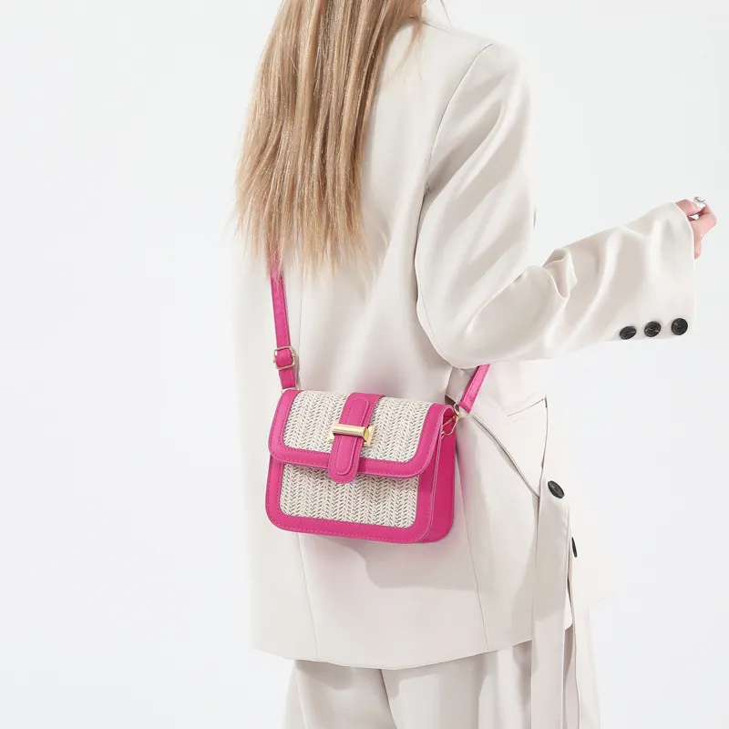 NX DOUGHNUT Pu Crossbody Bag, Shoulder Bag Regular Unisex Black/Khaki/Rose Red-17
