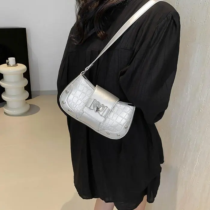 NX DOUGHNUT PU Shoulder Bag Women's White-32
