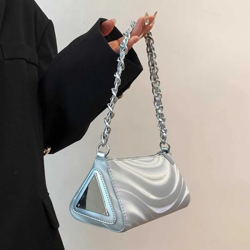 NX DOUGHNUT PU Shoulder Bag Regular Women's Silver-2