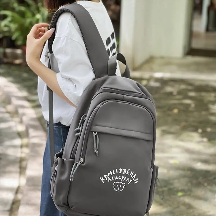 NX DOUGHNUT Nylon Backpack Unisex Multicolor-14
