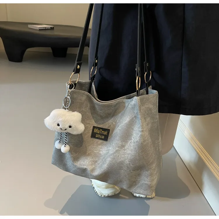 NX DOUGHNUT PU Tote Bag Shopping Bag Shoulder Bags Regular Unisex Multicolor-13