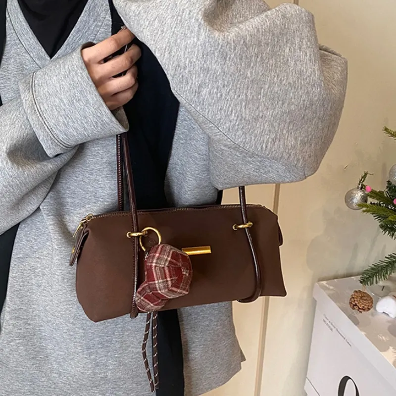 NX DOUGHNUT PU Advanced Textured Fashion Small Square Bag Handbag Regular Women's Multicolor-2