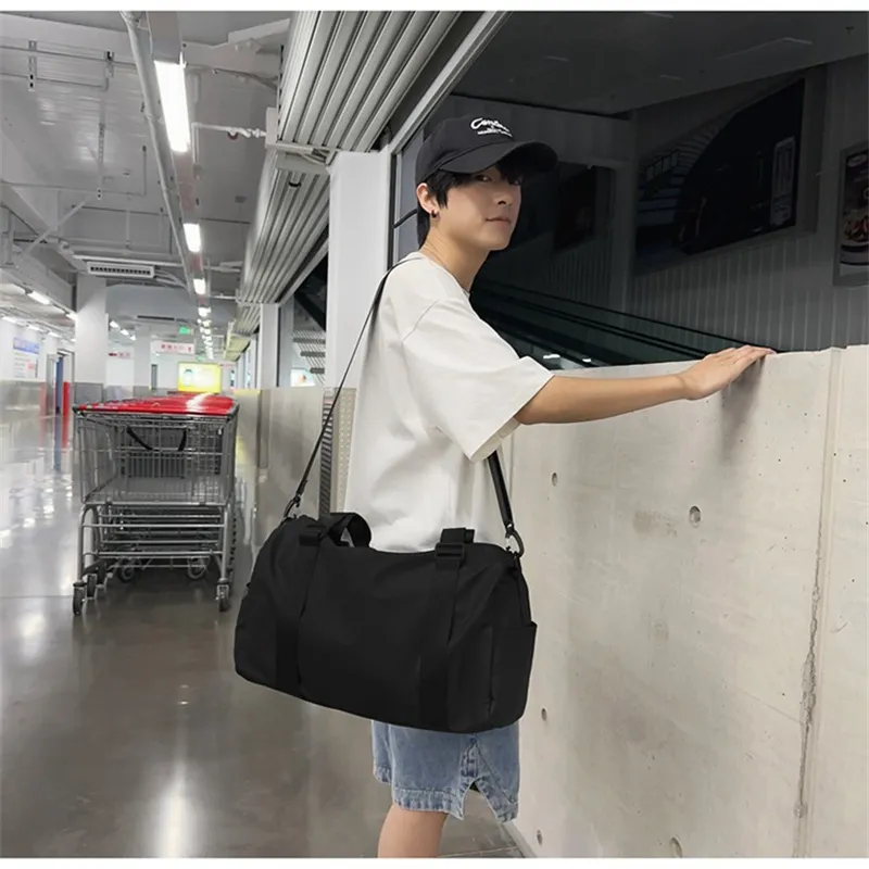 NX DOUGHNUT Oxford Sports & Fitness Bag One Shoulder Crossbody Luggage Bag Unisex Multicolor-9