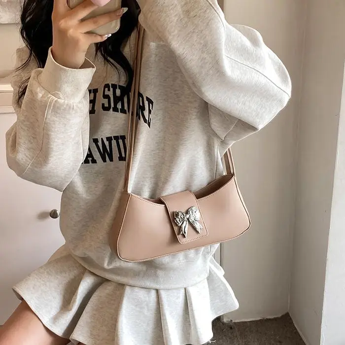 NX DOUGHNUT PU Handbag Shoulder Bag Women's White-45