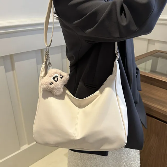 NX DOUGHNUT PU Tote Bag Shopping Bag Dumpling Bag Shoulder Bag Regular Unisex Multicolor-55