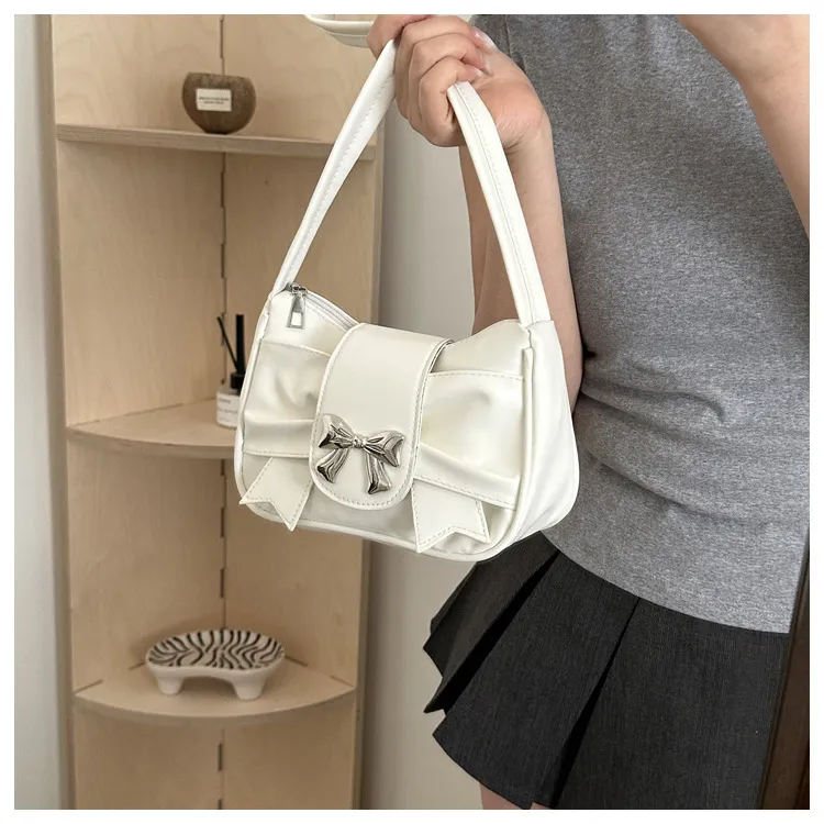 NX DOUGHNUT PU Shoulder Bag Regular Women's Pink White Silver Khaki Brown Black-7