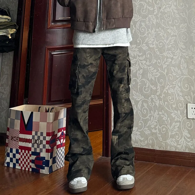 PAINT STAIN Cargo Pants Unisex-8