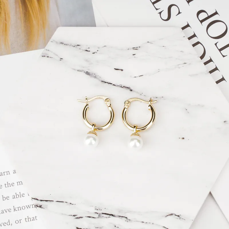ZURY S925 Silver Hoop Earrings Women's Minimalist Design Fashion Luxury-7