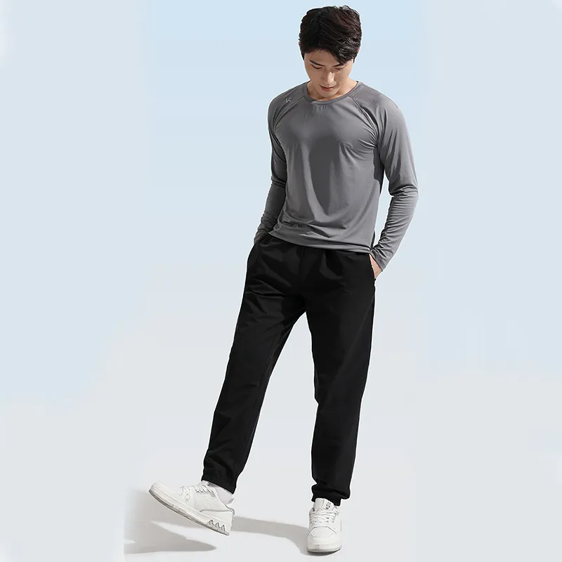 Keep Knitted Sports Pants Men's Classic Black-2