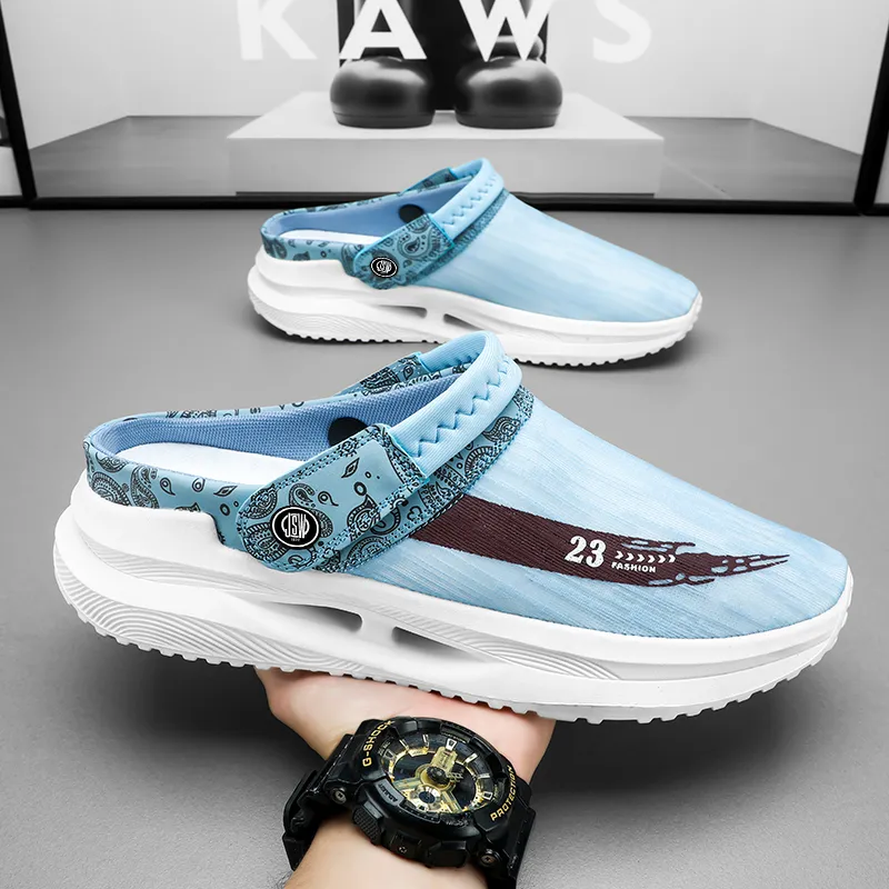 JEANSWEST Rubber Sole Closed Toe Slippers Men's-11