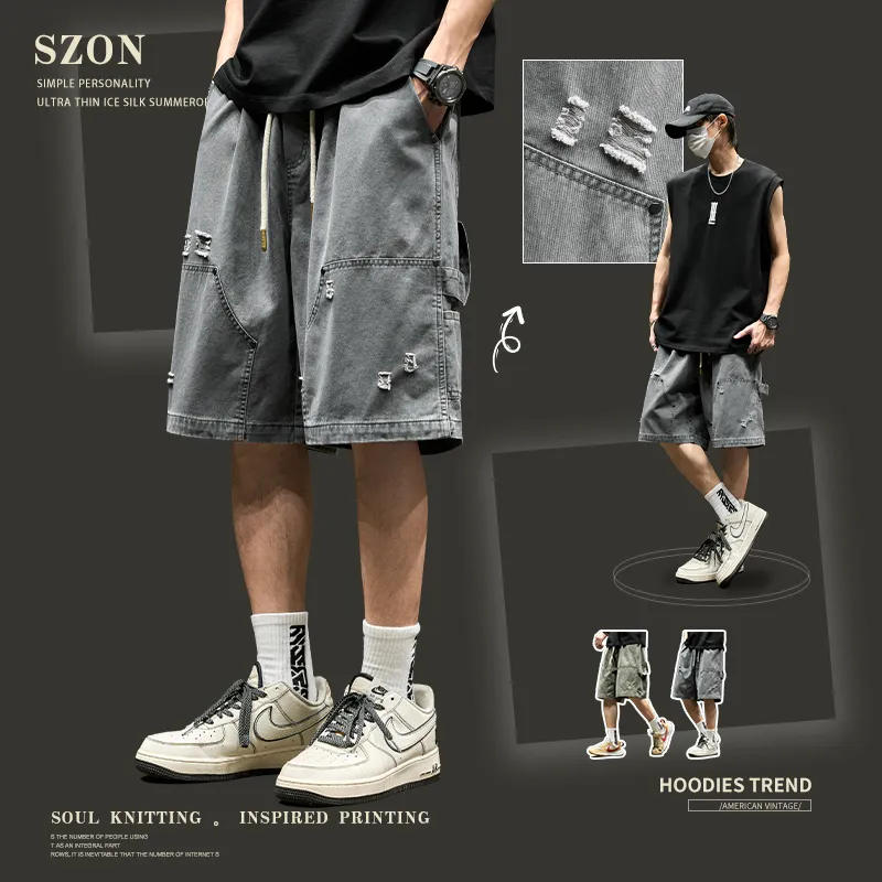 SZON Cargo Shorts Unisex-8