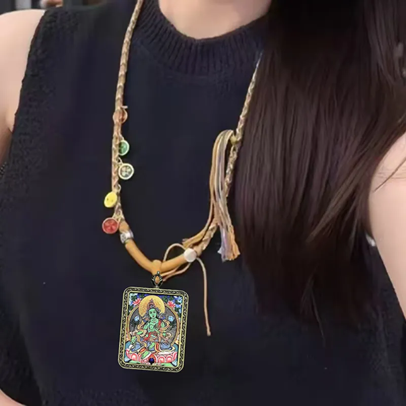 MUXIANG Necklaces Unisex-4