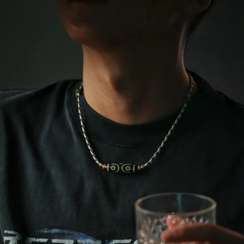 MUXIANG Jade Necklaces Unisex-3