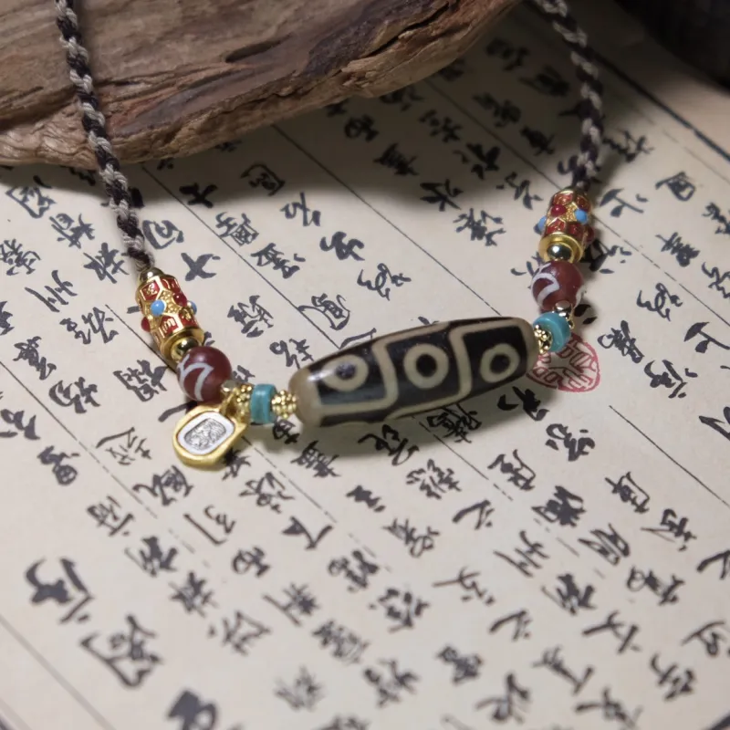 MUXIANG Agate Jade Necklaces Unisex-2