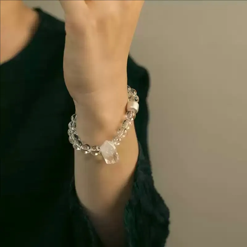 MUXIANG Crystal Jade Bracelets Unisex-2