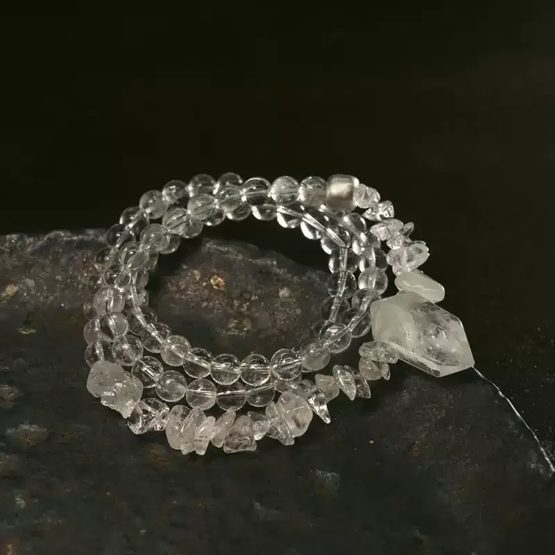MUXIANG Crystal Bracelets Unisex-3