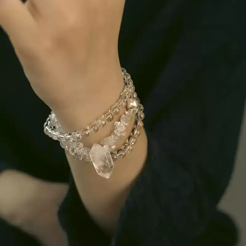 MUXIANG Crystal Bracelets Unisex-2