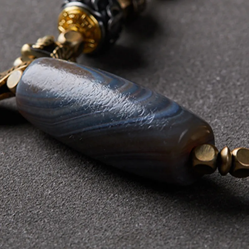 MUXIANG Jade Necklaces Unisex-4