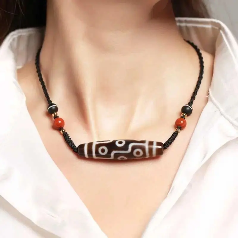 MUXIANG Jade Necklaces Unisex-2
