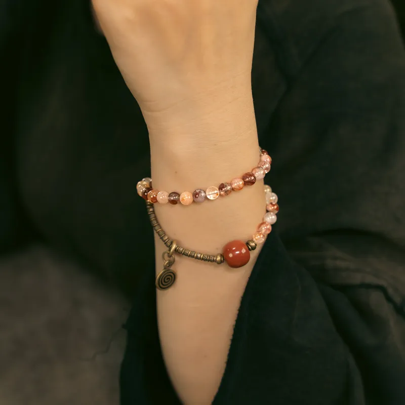 MUXIANG Crystal Bracelets Unisex-2