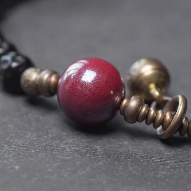 MUXIANG Coconut Shell Beads Bracelets Unisex-3