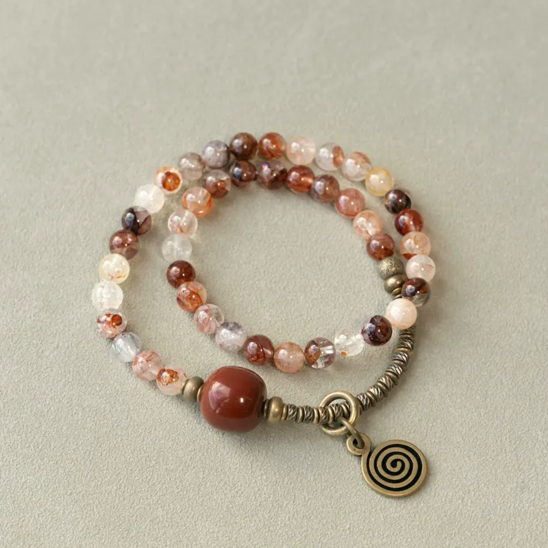 MUXIANG Crystal Bracelets Unisex-4