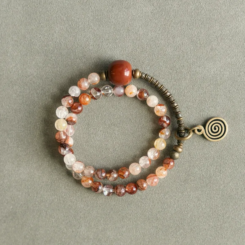 MUXIANG Crystal Bracelets Unisex-3