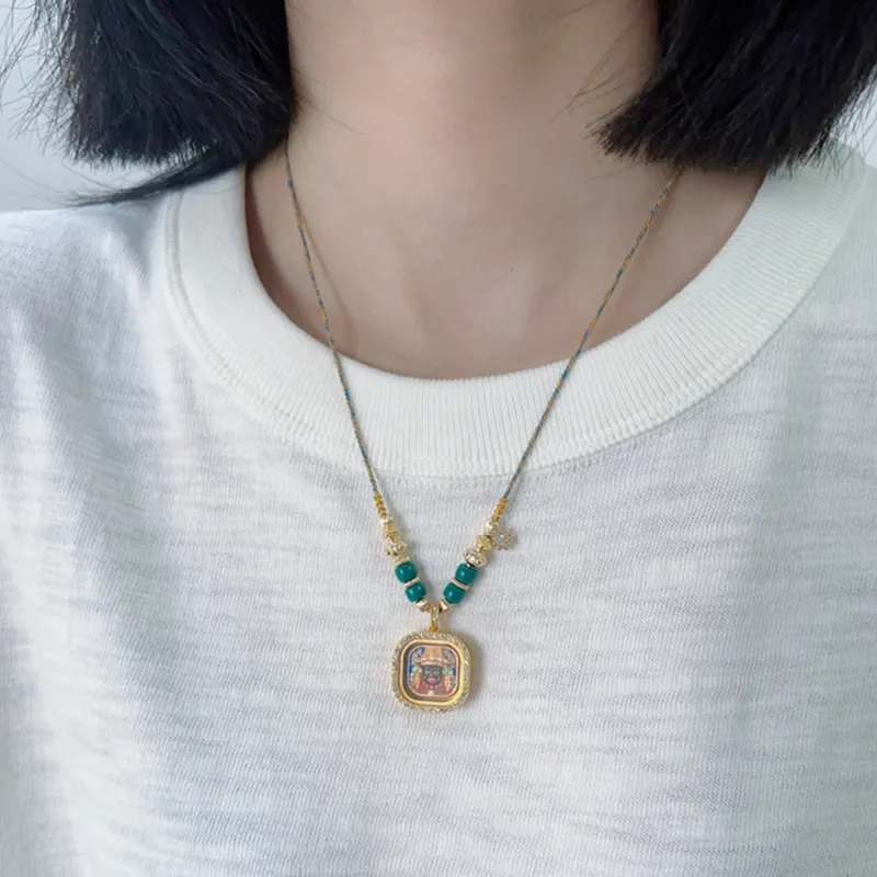 MUXIANG Necklaces Unisex-2